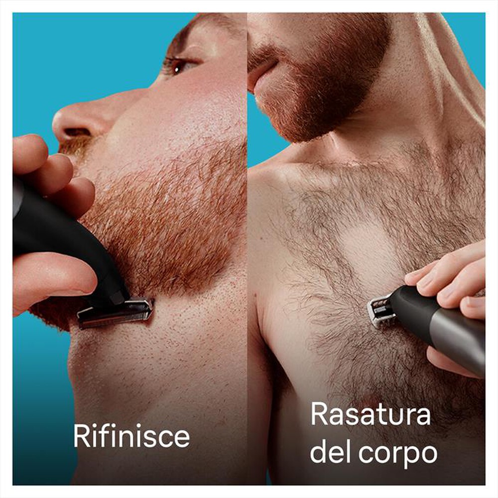 "BRAUN - Regolabarba SERIES X XT5100-NERO/GRIGIO METALLIZZATO"