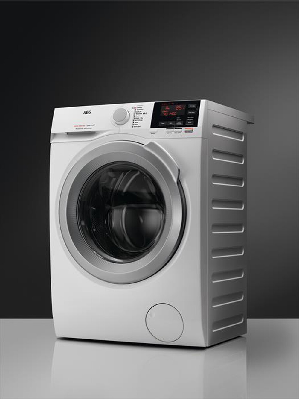 "AEG - Lavatrice L7FBG843 8 Kg Classe A-Bianco/oblò silver"