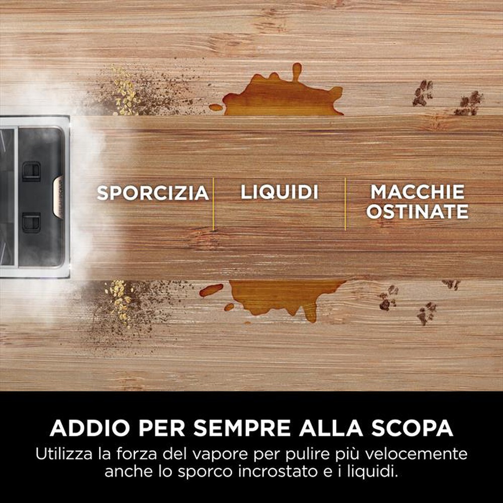 "SHARK - SCOPA A VAPORE LAVAPAVIMENTI STEAMPICKUP SD200EU-Bianco"