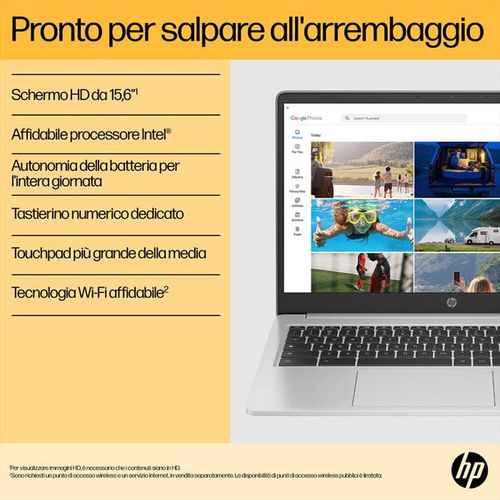 Immagine del prodotto HP - Notebook CHROMEBOOK 15A-NA0001NL-Mineral Silver