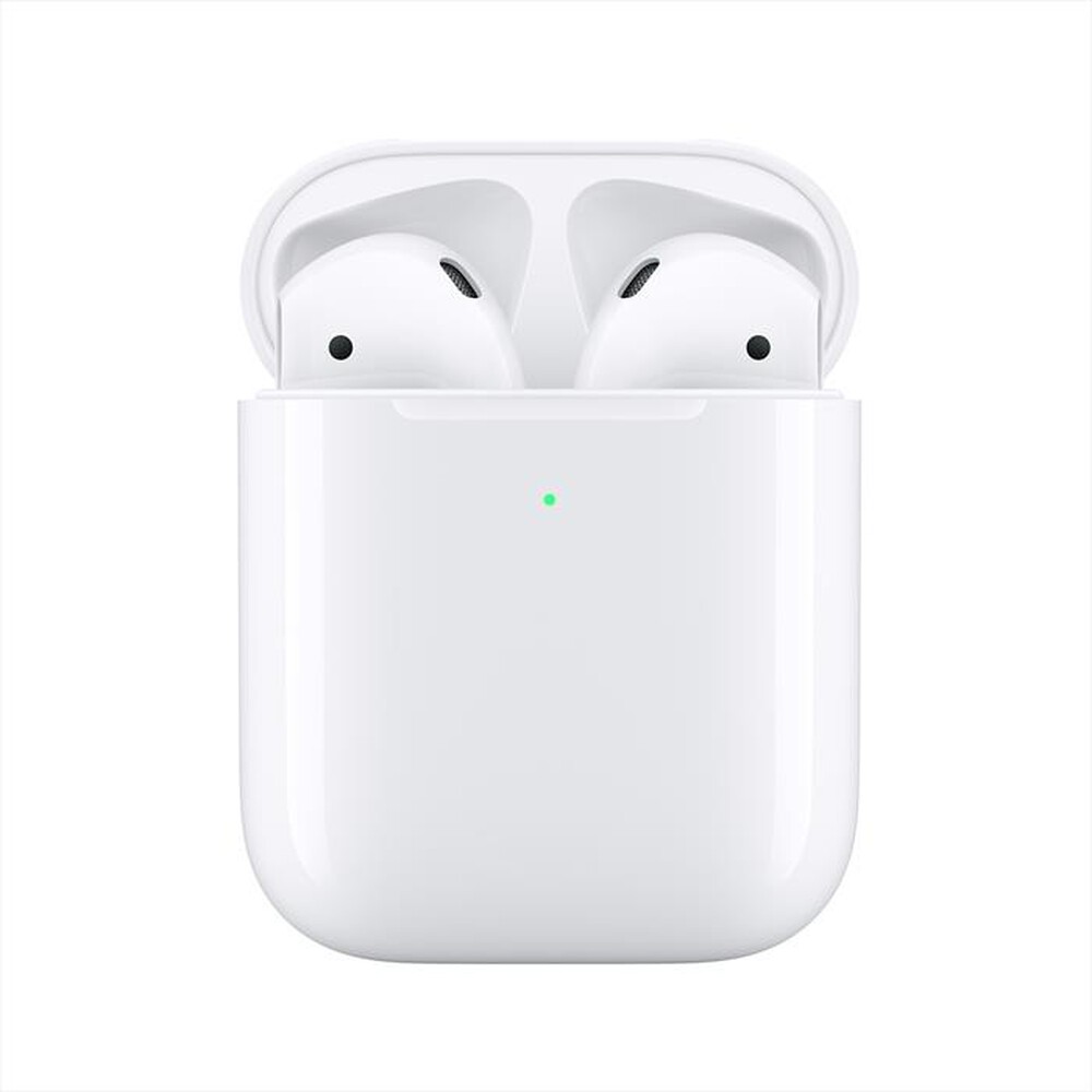 "APPLE - AirPods con custodia Wireless (2019)-Bianco"
