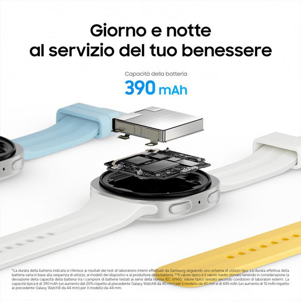 Immagine del prodotto SAMSUNG - Galaxy Watch9 44mm BT 2+32GB-Graphite