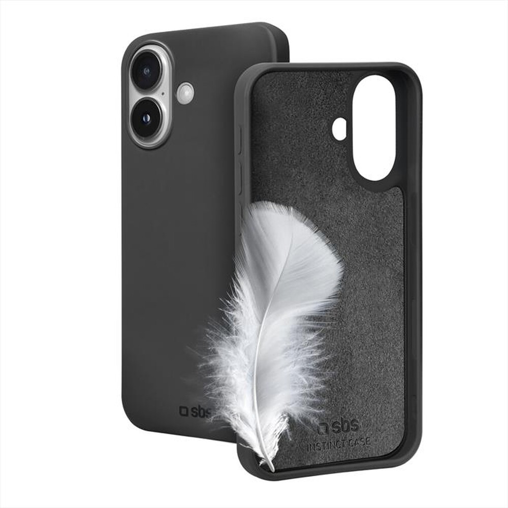 "SBS - Cover Instinct iPhone 16 TEINSTIP1661K-Nero"