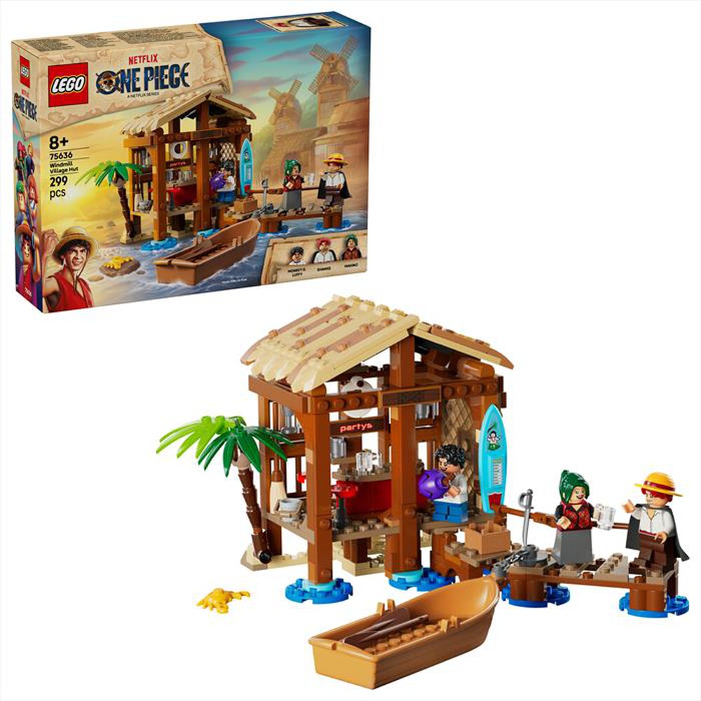 Immagine del prodotto LEGO - ONE PIECE La capanna del Villaggio Foosha 75636