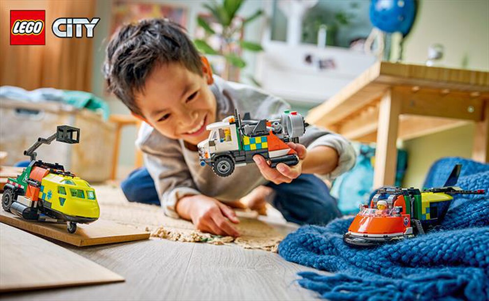 Immagine del prodotto LEGO - CITY Remix aereo, camion di servizio - 60505