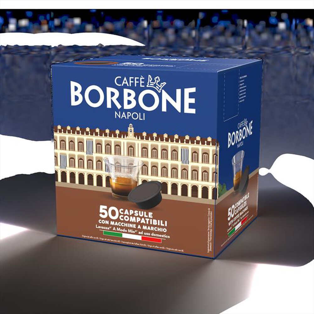 Immagine del prodotto CAFFE BORBONE - Miscela Decisa - Comp. LAVAZZA A MODO MIO 50 Caps