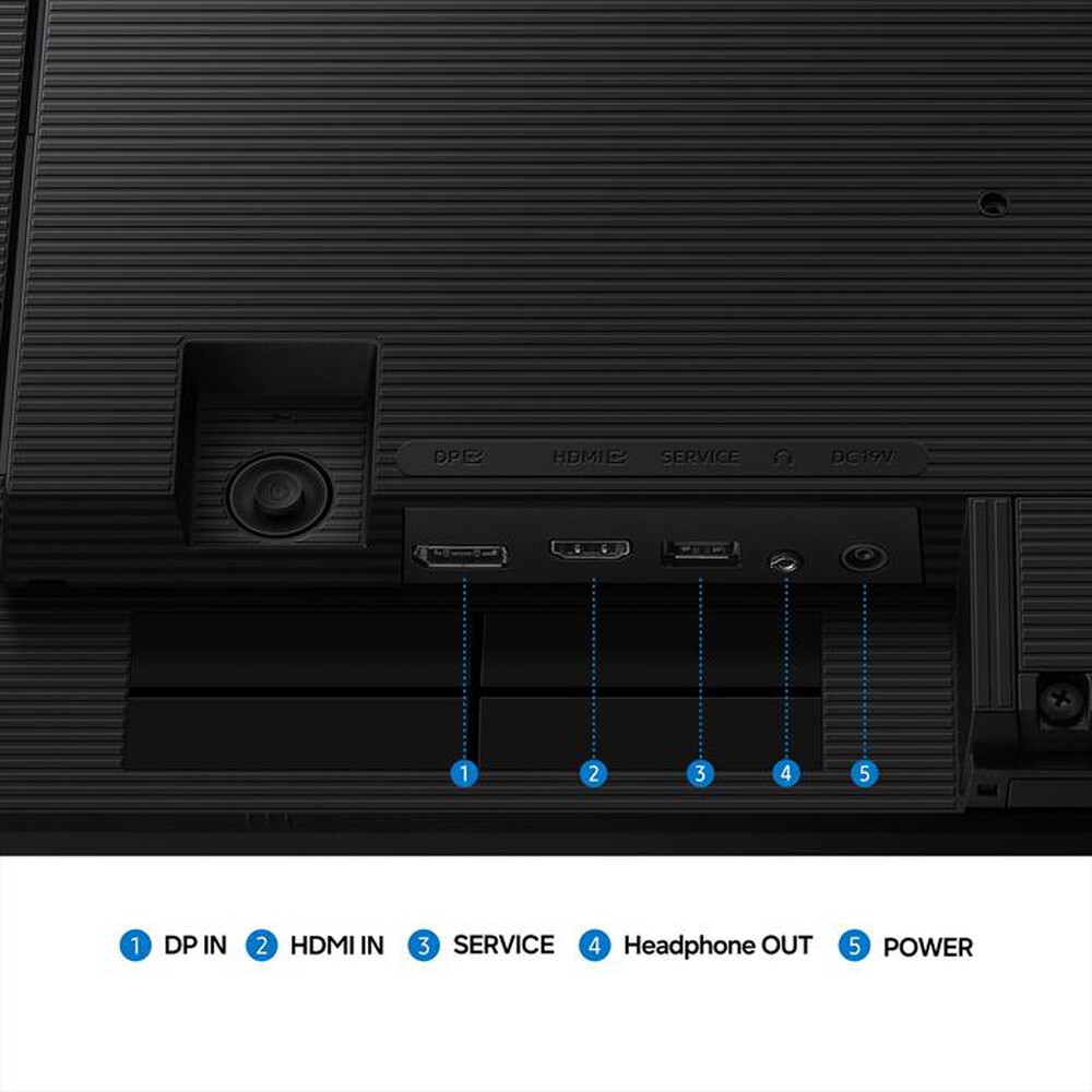 Immagine del prodotto SAMSUNG - MONITOR VIEWFINITY S7 S70H 4K 27" UHD FLAT-Black
