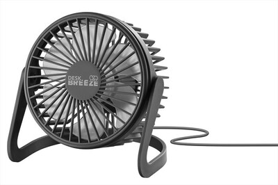 TECH POP - Ventilatore portatile DESK BREEZE-Nero