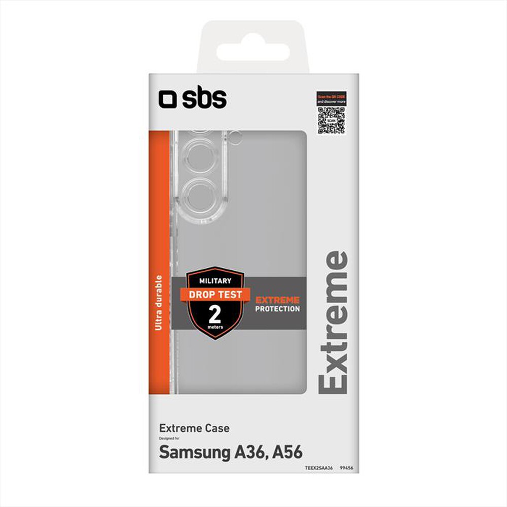 Immagine del prodotto SBS - Cover Extreme 2 Samsung A36 TEEX2SAA36-Trasparente