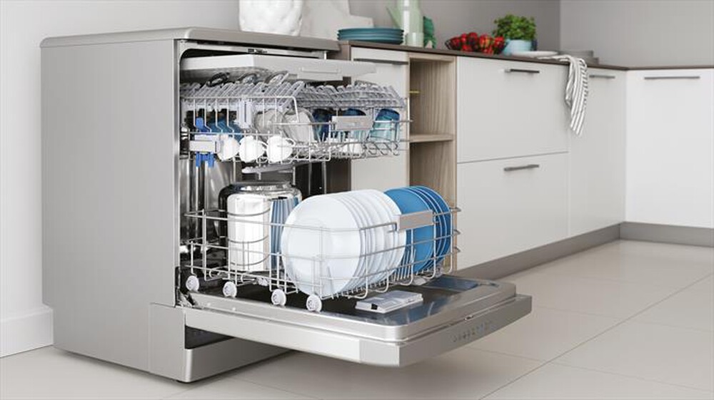 "INDESIT - Lavastoviglie DFO 3T133 A F X Classe D 14 coperti"