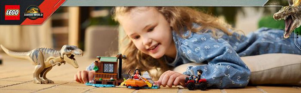 Immagine del prodotto LEGO - JURASSIC WORLD Fuga sul fiume dal T. rex 76975