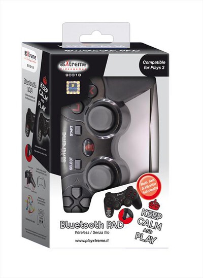 XTREME - 90318 - PS3 Bluetooth Pad Keep Calm-Keep Calm