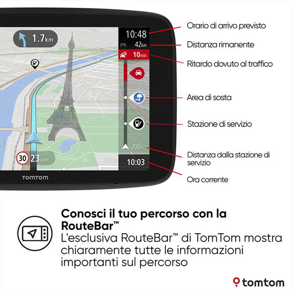 Immagine del prodotto TOM TOM - Navigatore portatile GO NAVIGATOR 6"