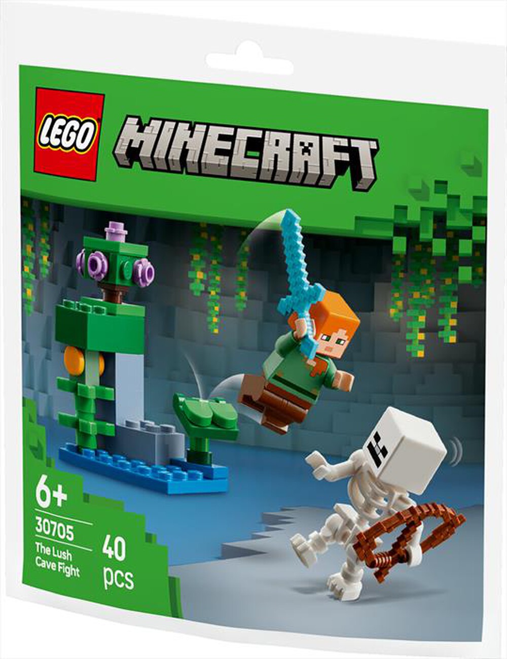 Immagine del prodotto LEGO - MINECRAFT Duello nella grotta lussureggiante-30705