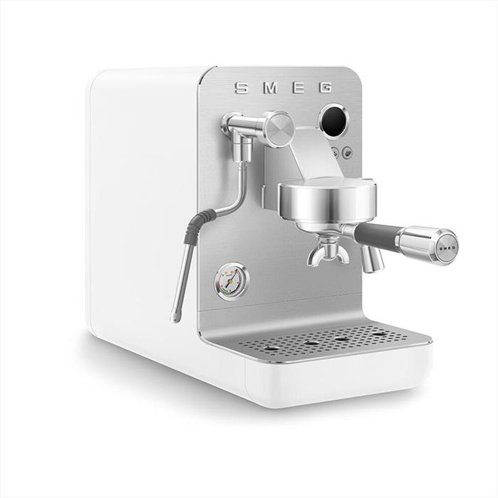 "SMEG - Macchina da caffè espresso EMC02WHMEU-Bianco"