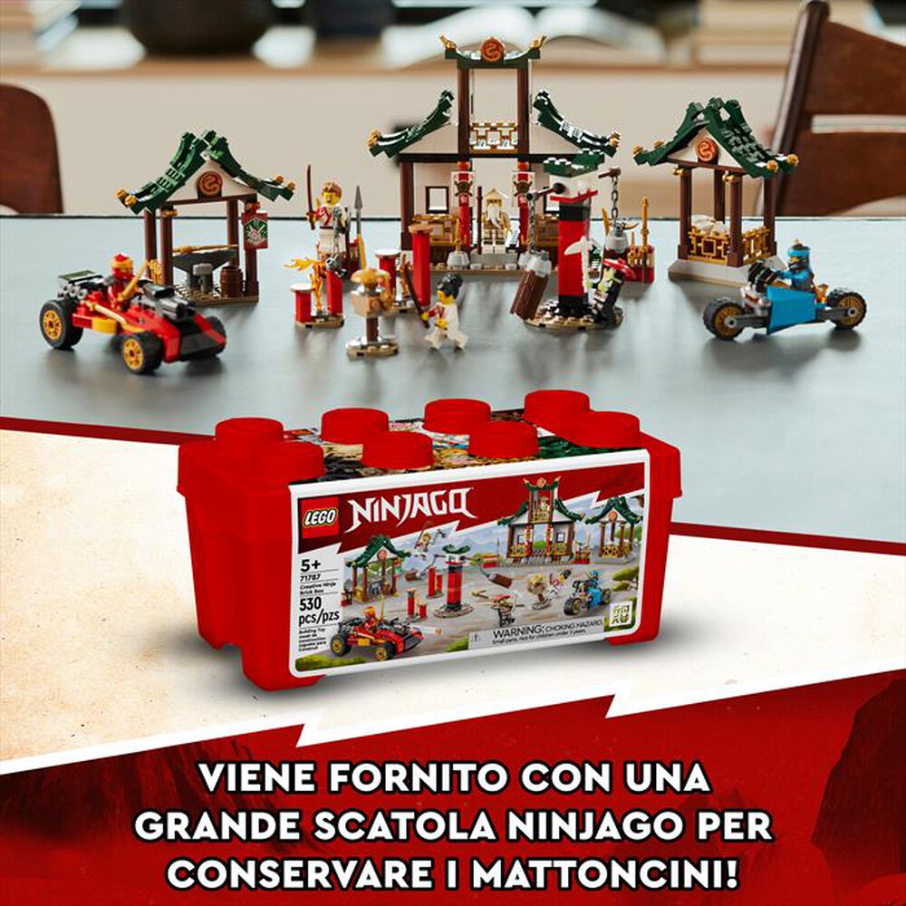 Immagine del prodotto LEGO - NINJAGO SET CREATIVO DI MATTONCINI NINJA - 71787