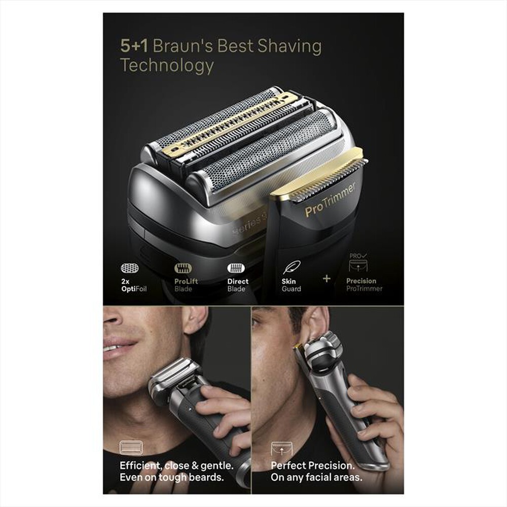 "BRAUN - Rasoio SERIES 9 PRO+-Grafite"