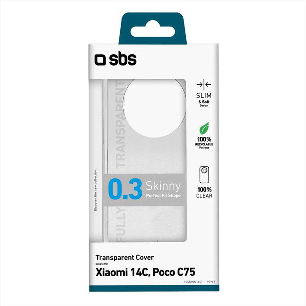"SBS - TESKINXI14CT-Trasparente"