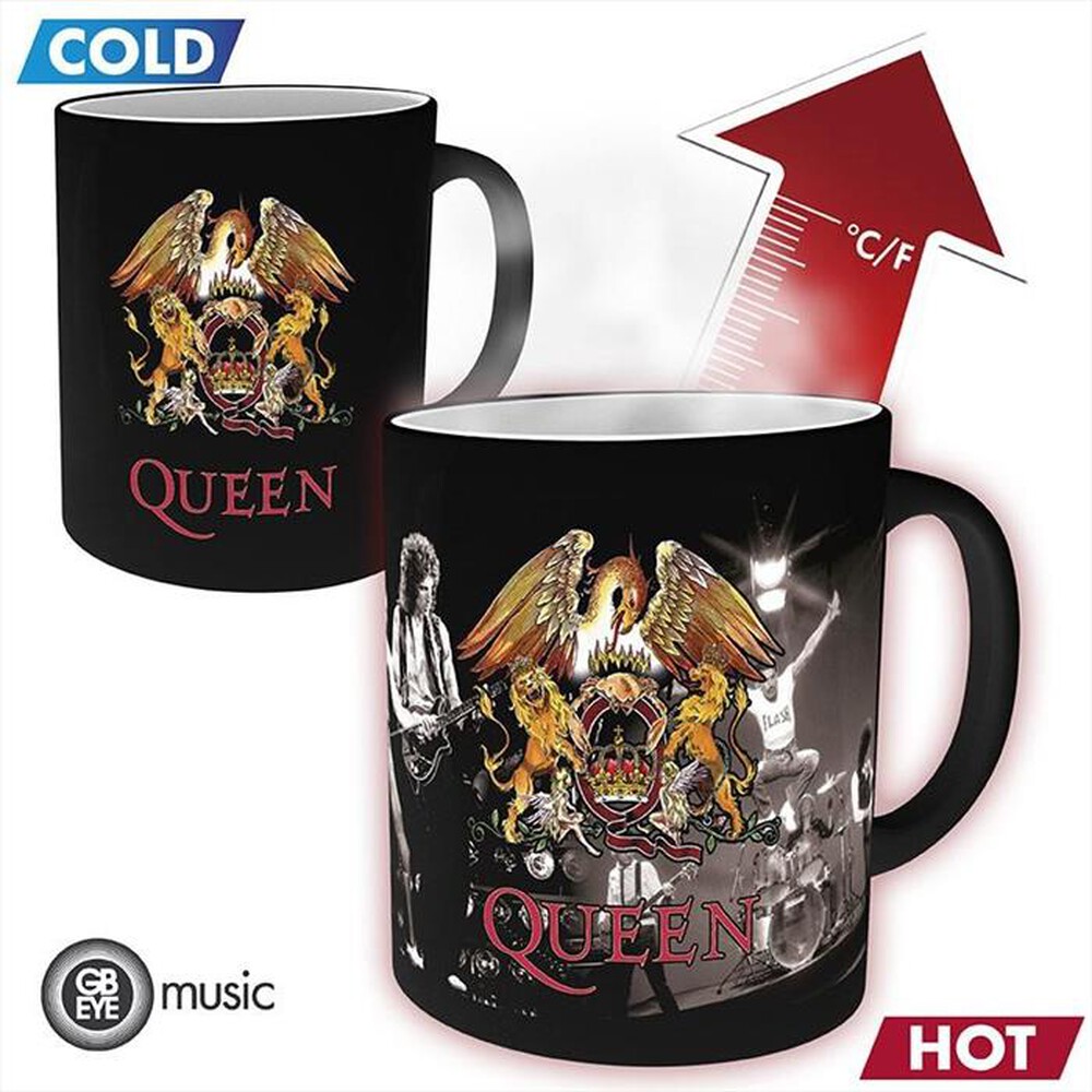 "ABYSSE - QUEEN Tazza Termosensibile 320 ML CREST-Multicolore"