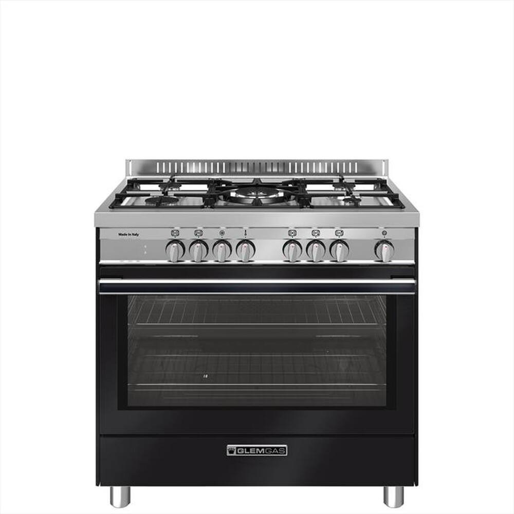 Immagine del prodotto GLEM GAS - Cucina a gas ST965MBK Classe A+-Nero Carbone