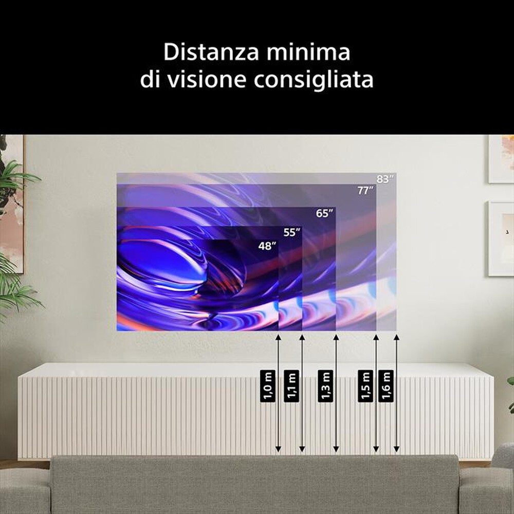 Immagine del prodotto SONY - Smart TV OLED 4K 55" K55A65PB.CEI-NERO