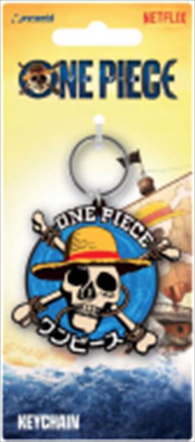 PYRAMID - Portachiavi One Piece Straw Hat Crew Logo-RK39490C