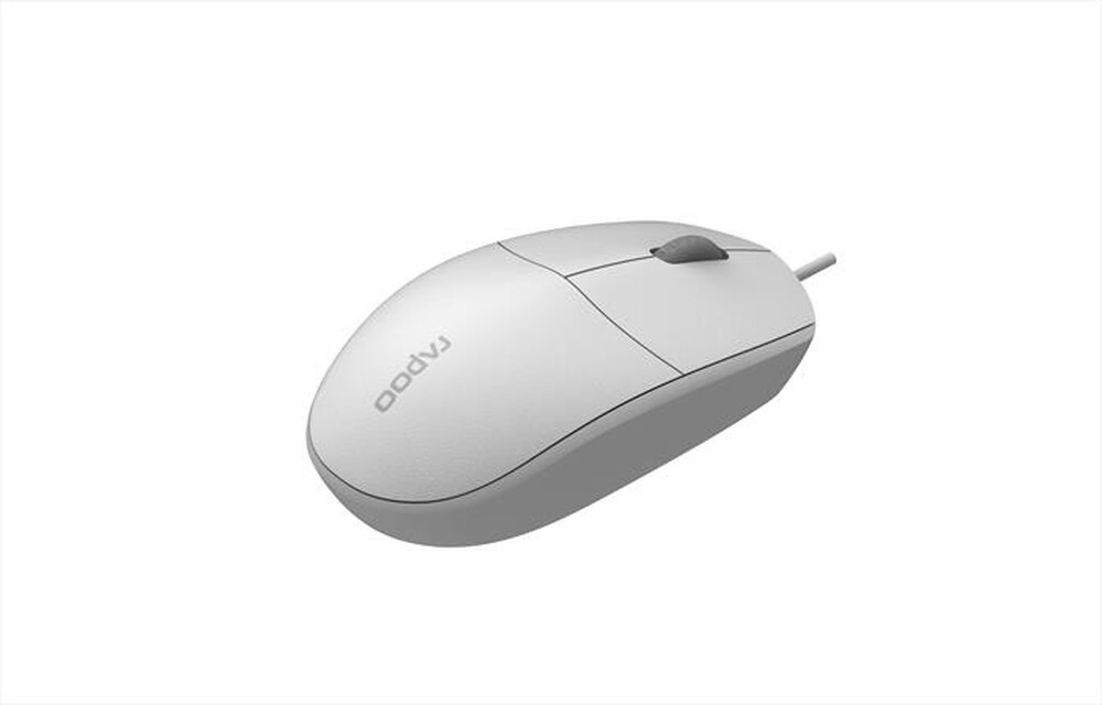 Immagine del prodotto RAPOO - Mouse ergonomico N100-White/Bianco