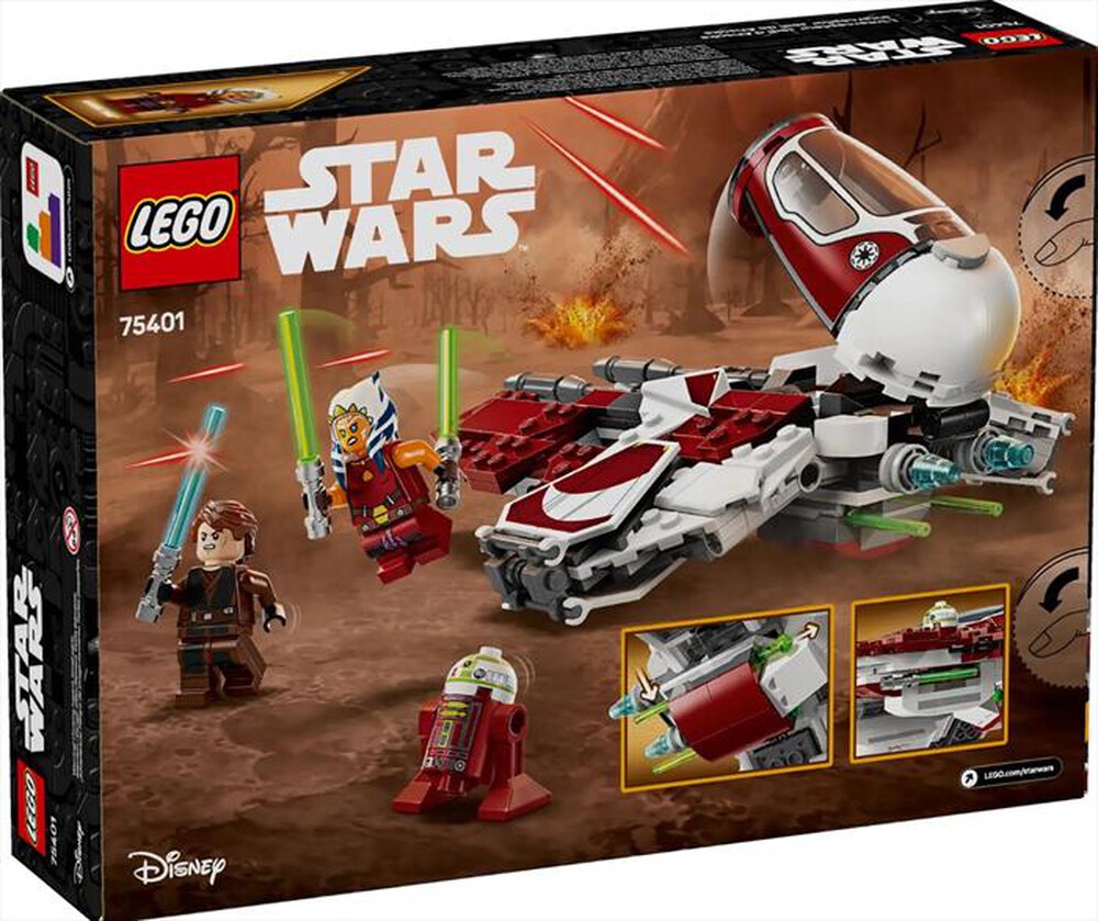 "LEGO - STAR WARS Jedi Interceptor di Ahsoka - 75401-Multicolore"
