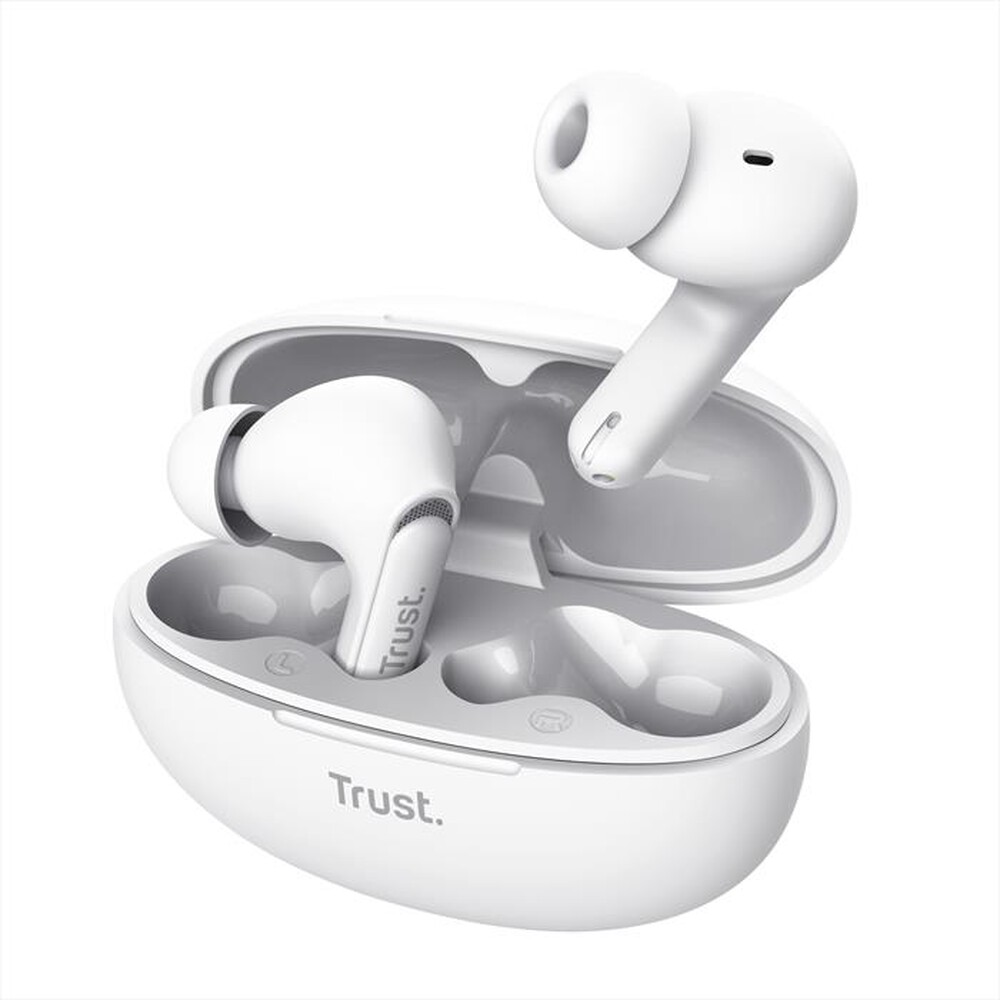 "TRUST - Auricolare bluetooth YAVI ENC-White"