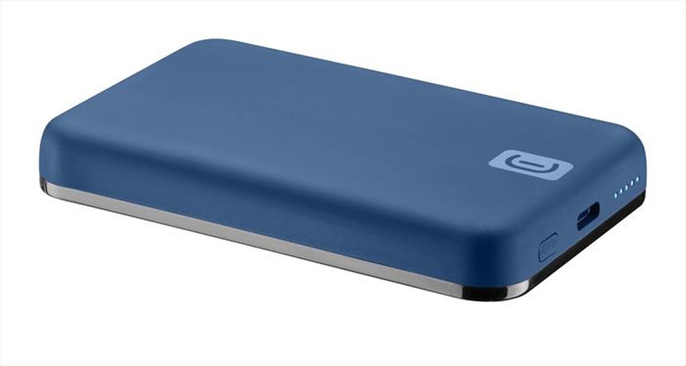 "CELLULARLINE - Power Bank PBMAGSFCOL5000WIRB-Blu"
