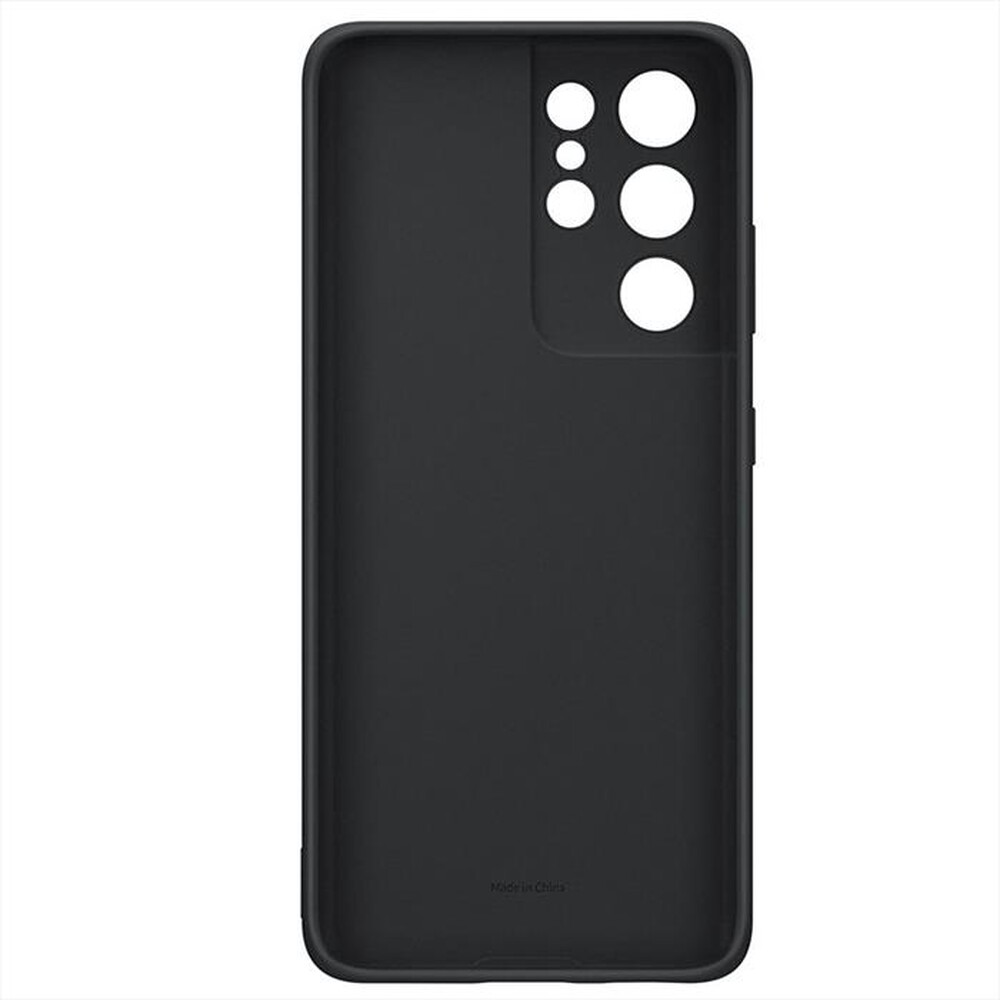 "SAMSUNG - SILICONE COVER GALAXY S21 ULTRA-NERO"