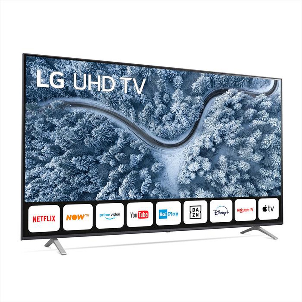 "LG - Smart TV UHD 4K 75\" 75UP76706LB-Dark Iron Gray"