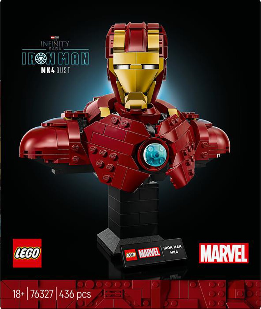 "LEGO - MARVEL Busto di Iron Man MK4 - 76327"