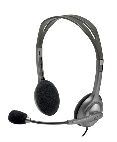 LOGITECH - STEREO HEADSET H111-Grigio
