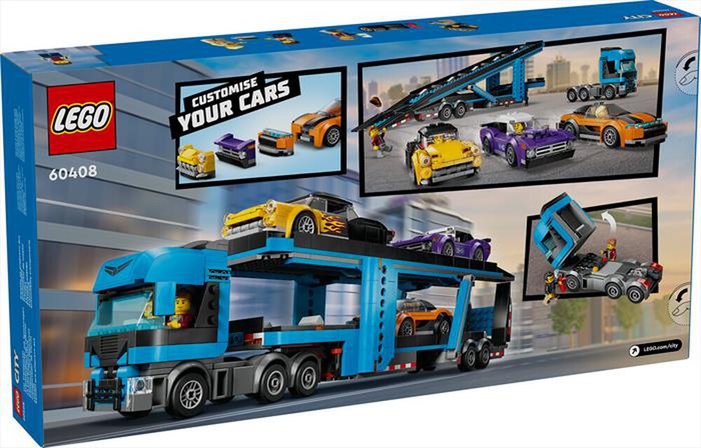 Immagine del prodotto LEGO - CITY Camion trasportatore con auto sportive 60408