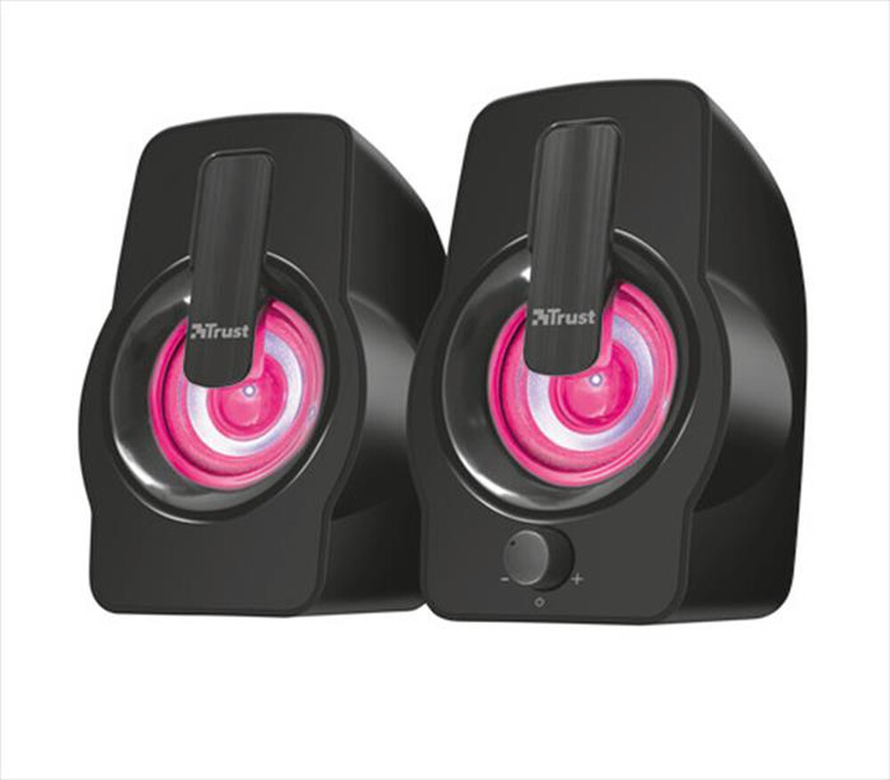 "TRUST - GEMI RGB 2.0 SPKR ST BLK-Black"