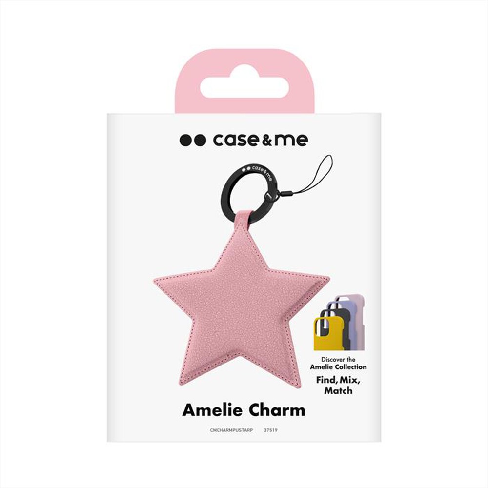 "CASEME - Charm ecoleather CMCHARMPUSTARP-Rosa"