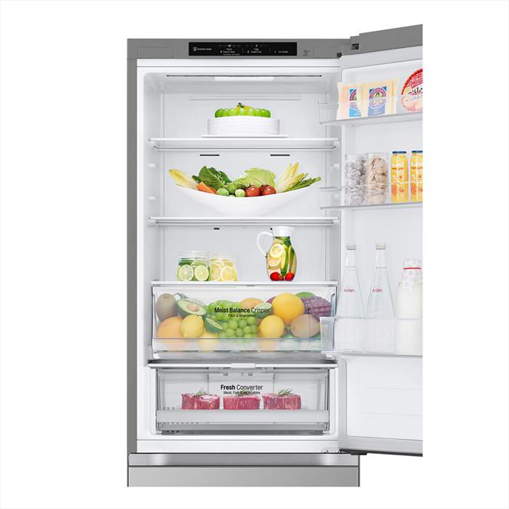 "LG - Frigorifero combinato GBV3100CPY Classe C 344L-Argento"
