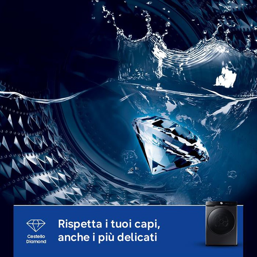 Immagine del prodotto SAMSUNG - Asciugatrice DV16DG8600BVU3 16KG Classe C-Nero