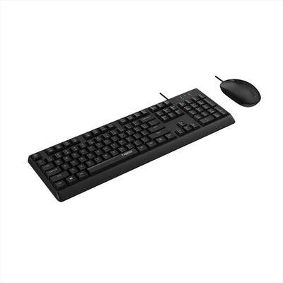 RAPOO - Wired Desktop Combo Set NX1500-Nero