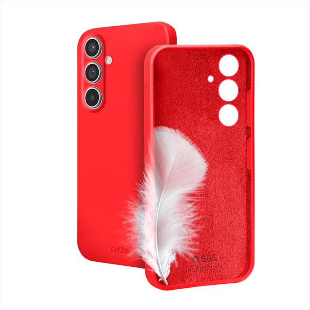 "SBS - Cover TEINSTSAA144GR per Samsung A14 4G-Rosso"