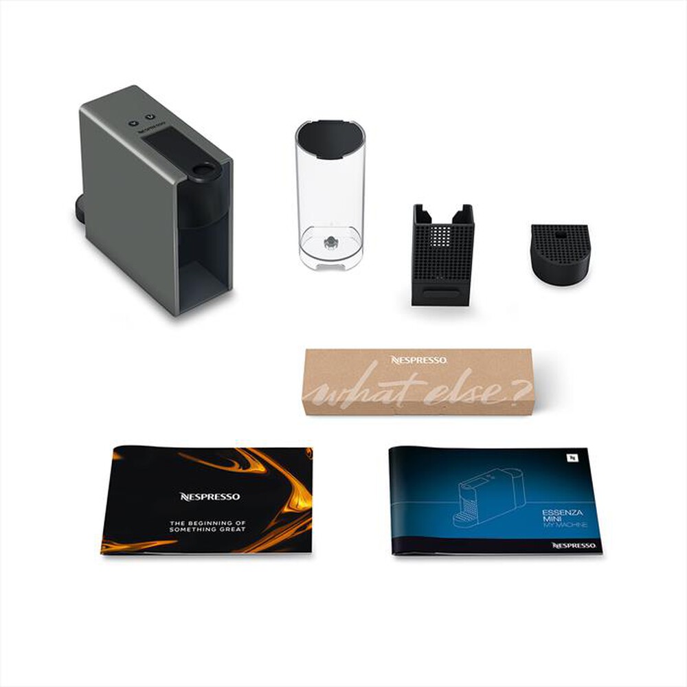 "KRUPS - XN110BK Essenza  Mini Nespresso-Intense Grey"
