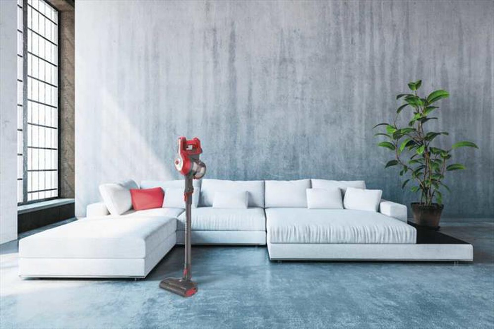 "HOOVER - HF122RH 011-Rosso, Argento"