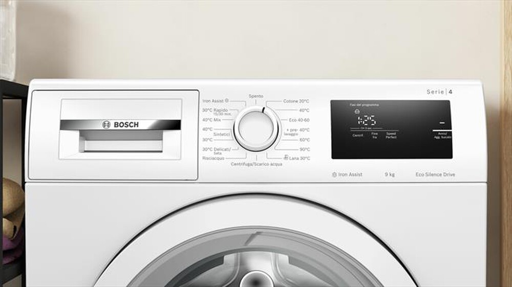 "BOSCH - Lavatrice WAN24009II 9 Kg Classe A-Bianco"