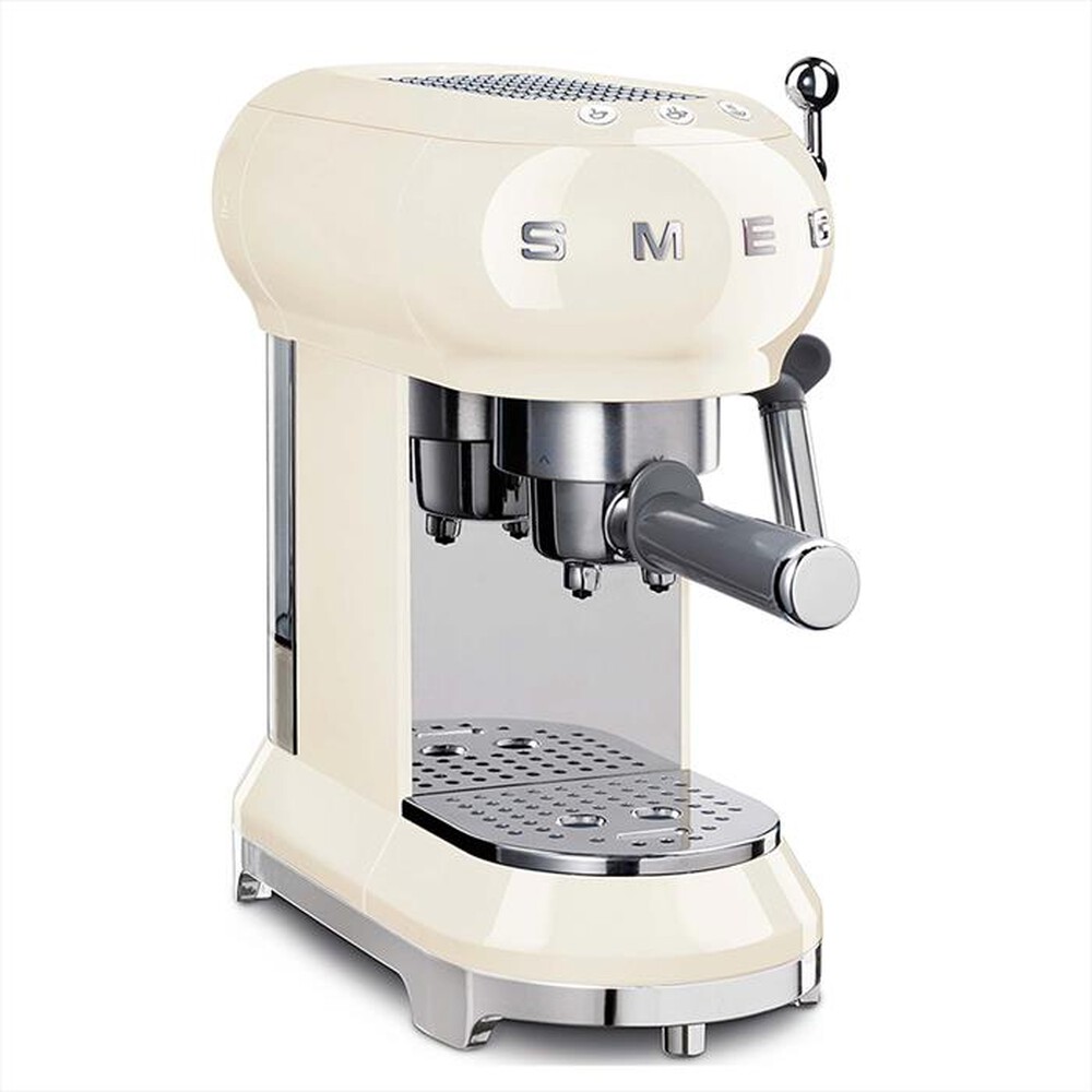 "SMEG - Macchina da Caffè Manuale 50's Style – ECF01CREU-panna"