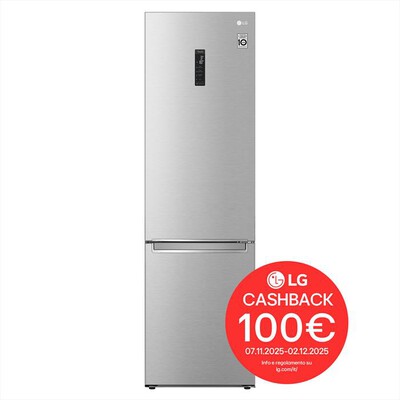 LG - Frigorifero combinato GBB72NSUCN1 Classe C 384 lt-Noble Steel