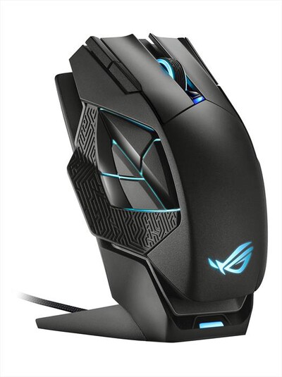 ASUS - Mouse gaming ROG SPATHA X-Nero