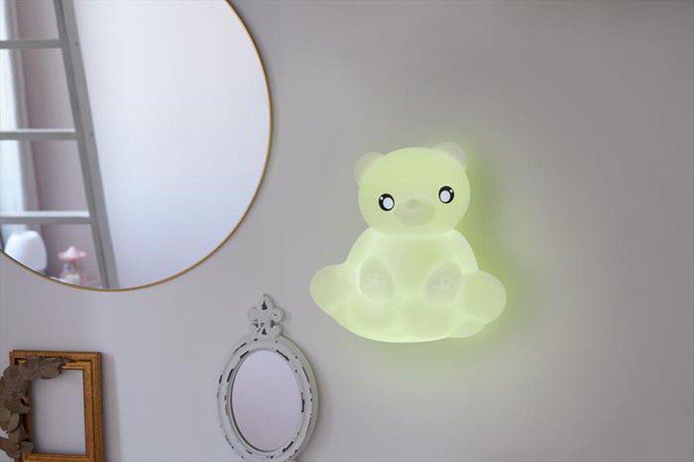 "BIG BEN - LUMIN'US ORSO SPEAKER BT-Bianco"