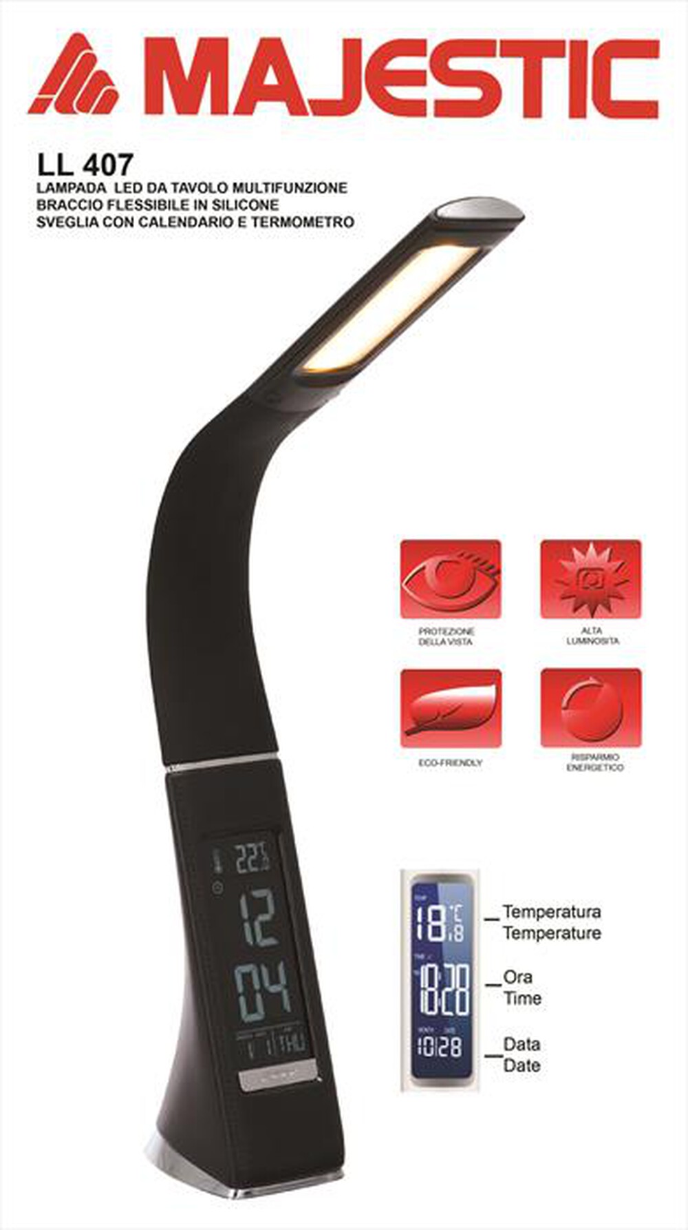 Immagine del prodotto MAJESTIC - LL 407-NERO