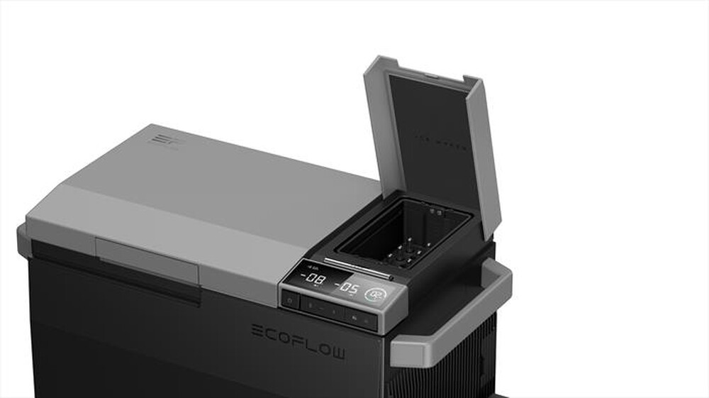 "ECOFLOW - Frigorifero portatile e macchina ghiaccio GLACIER-nero"